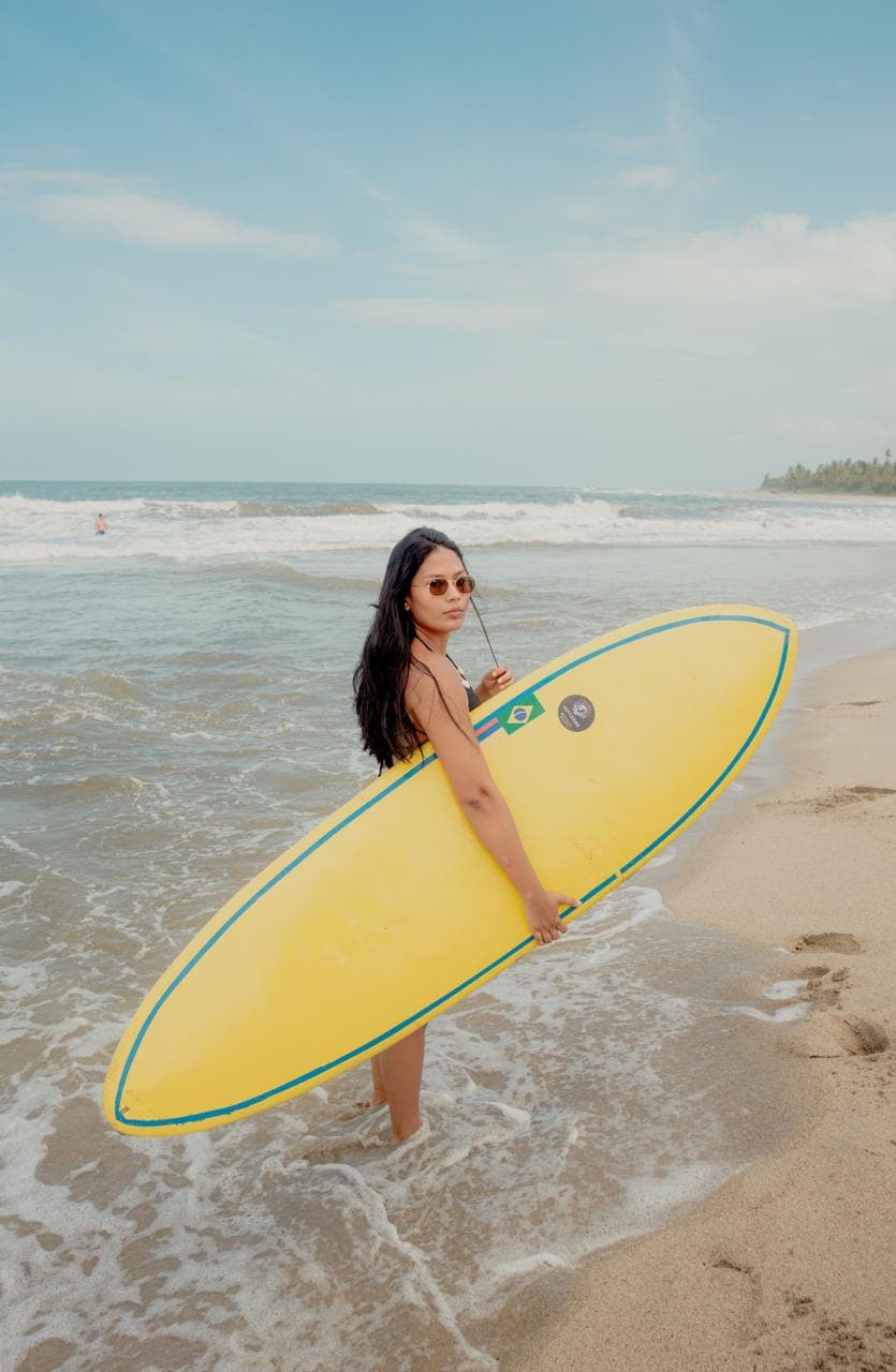 Surf en la playa